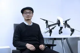 汪滔与大疆无人机图片