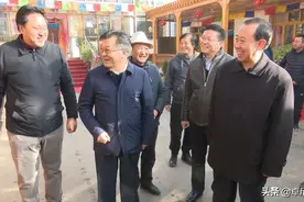 西北民族大学校长郭郁烈带队到卓尼县开展校地合作考察调研图片