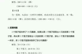 三年级最全奥数经典题及标准解析图片
