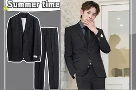 青少年帅气西服，丝毫不失职场风图片