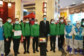 用暖心早餐和歌声 送别广西援鄂医疗队图片