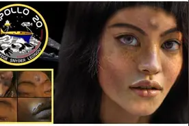 月球三眼女尸到底是真是假？如果是真，将是不寒而栗的事实图片