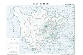 四川省有哪些县不通铁路？（附四川省最新标准地图）图片