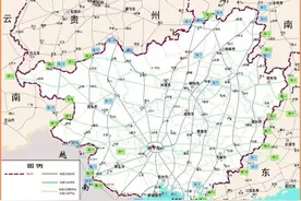 广西高速公路网规划图（2018-2030年），广西人收藏了图片