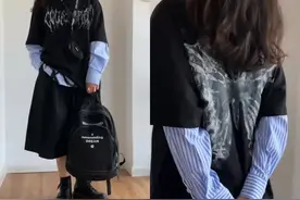 衬衫超简单的5种叠穿方法，原来还能这么穿图片