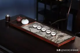 茶席上能令人眼前一亮的红木茶道器物图片