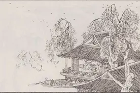 聊斋故事：书生赶考遇大雨进民宿避雨，不料进入的竟是一间鬼宅图片
