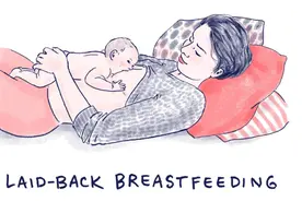 舒适自然的经典哺乳姿势，你解锁了吗？图片