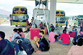 缅甸五千家工厂关停数十万工人失业，网友：看你们还乱罢工不？图片