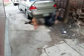 凌晨洪都拉斯街头传来惨叫声，居民推门：两男一女的尸体堆在路边图片