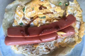早餐自制手抓饼，好吃又实惠图片