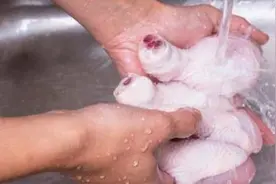 你还在用清水洗鸡肉？小心越洗越脏，告诉你去脏东西的正确方法图片