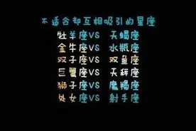 十二星座适合职业、隐形爱好、阴暗面……图片