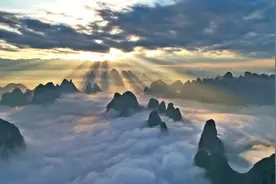 最美阳朔丨光影山水，云上阳朔图片