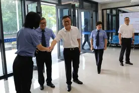 富阳区人大常委会主任汤金华到富阳区检察院调研图片