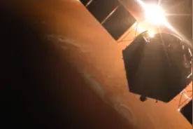 阿联酋总理祝贺中国“天问一号”探测器进入环火星轨道图片