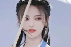 杨超越大女主仙侠剧来了，定妆照“美出天际”，男主却略显逊色图片