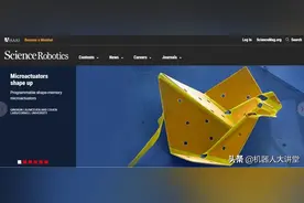Science子刊封面：中国学者联合造出世界最小千纸鹤图片