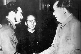 1960年切·格瓦拉见毛主席，激动地说不出话，毛主席：你好年轻呦图片