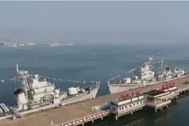 国产一代驱逐舰全部退役，曾远航印度洋，印度战舰见了也站坡致敬图片