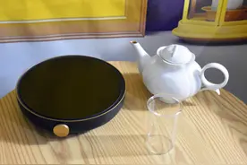 生活需要轻奢感，三界茶具S6黑金小茶炉让喝茶变得更有范图片