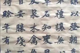 景堂临古:《张猛龙碑》是魏碑楷书中阳刚风格的代表，继续临写图片