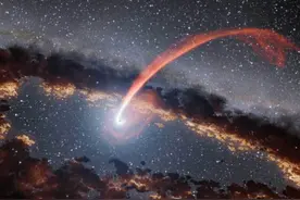 比黑洞还可怕的天体，一束光致死整个星球，小石块重达十亿吨图片