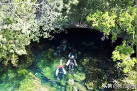 墨西哥 洞穴探险图片