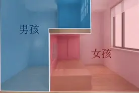 男孩女孩一间房，他的儿童房设计，获家长疯狂收藏点赞图片