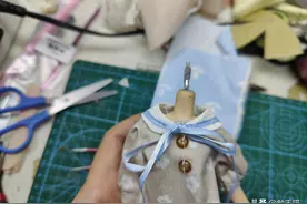 手作日记之娃衣假领图片
