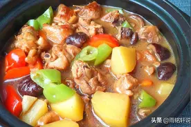 年夜饭少不了的黄焖鸡，原来这样做才好吃，过年待客倍有面子图片
