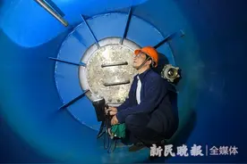 我为百姓办实事｜苏州河河口水闸悄然大修增活力图片