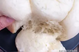 奶香馒头的电饭煲做法，松软香甜，形如面包，孩子爱吃的营养早餐图片