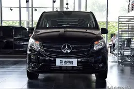 高端商务接待，德国豪华行政合资的MPV，实拍奔驰威霆图片
