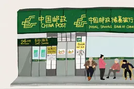“从前慢”，这不就是中国邮政嘛图片