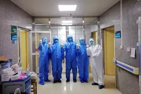 一线直击！记者探访贵港疫情定点医院收治区图片