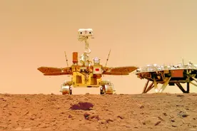 火星探测器传回最新照片：火星上出现一个“人影”图片