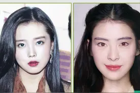江疏影的五官+王祖贤的轮廓，居然比IU+王祖贤还惊为天人图片