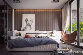 20个床头背景墙设计，卧室美出新高度，营造舒适睡眠环境图片