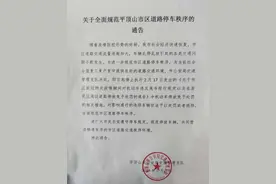 重要通知：平顶山今起停止疫情期间机动车停放“免罚措施”，违规停车将被罚图片