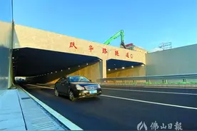 高明大道两隧道通车！三洲大桥重建工程力争8月底完成图片