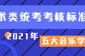 2022届必看！2021年五大音乐学院艺术类本科招生考试考核标准合集图片