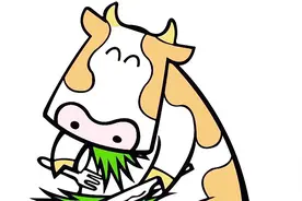 牛儿吃点草就可以长肉，为什么人类光吃草无法生存？视频封面