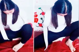 很多健全人都想知道的答案，无臂女孩是怎么上厕所的，她坦然回答视频封面