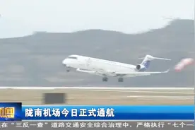 甘肃陇南机场正式通航视频封面