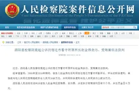 泗阳县检察院提起公诉的宿迁市看守所原所长赵金伟贪污、受贿案依法获判图片