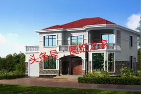 16×12乡村二层别墅，5卧3卫带车库，25万建好，很实用！视频封面