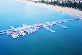 航拍广东海陵岛最大的海滩-十里银滩！值得一游！视频封面
