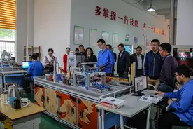 南京职教新闻：高淳中专“江苏省现代化示范性职业学校”现场考察评估工作顺利结束图片