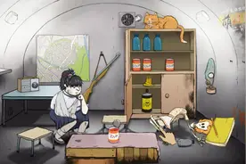 末日世界到来，一家四口被困地下室，儿子出去打野就带回一瓶水视频封面